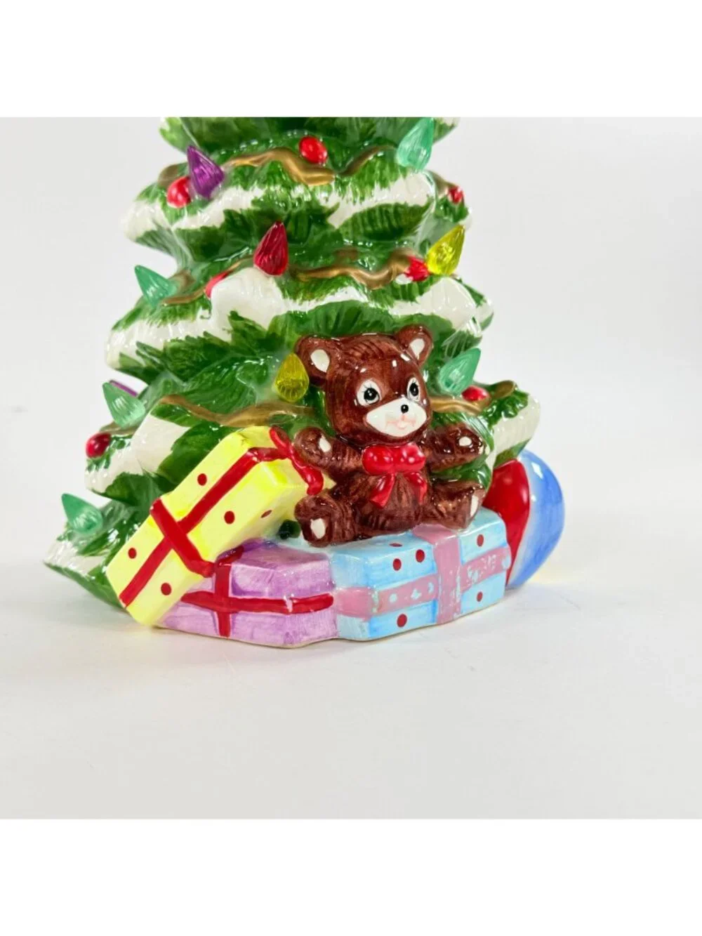 Vintage 1982 Ron Gordon Designs Ceramic Christmas Tree 10.5